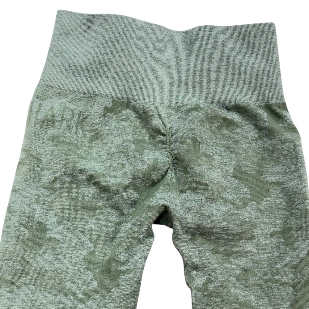 Gymshark Womens Adapt Camo Seamless Leggings Sage Green High Waist Scrunch Bum S - Picture 7 of 10